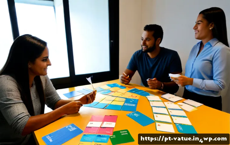Home 17 가치 기반 우선순위화와 Agile 방법론 - Photorealistic agile planning workshop in a bright São Paulo startup office, diverse Portuguese-spea...
